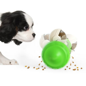 Alternative view of Funny Dog Leaking Food Toy Automatic Balance Pet Feeder