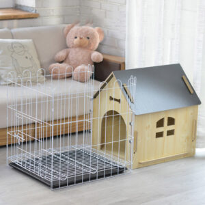 Alternative view of Big Indoor And Outdoor Wooden Kennel Pet Nest Dog House